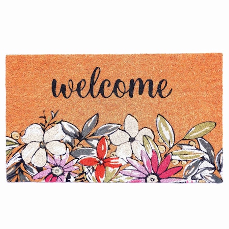 Calloway Mills Entrance Mat, Coir/Vinyl, 20 in W x 34 in L 107412034